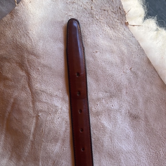 Leegin quality leather and solid brass belt Will last for years to come! size 34 - Picture 3 of 7